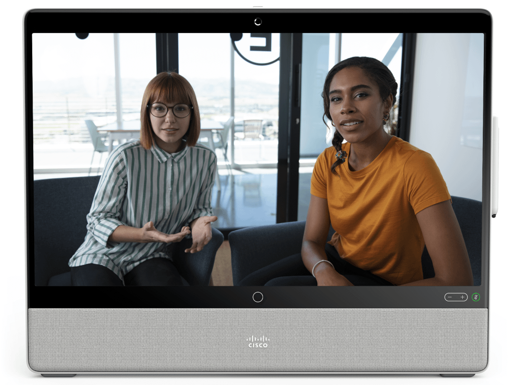 Persönliches Videokonferenzsystem mit Desktop Touchscreen